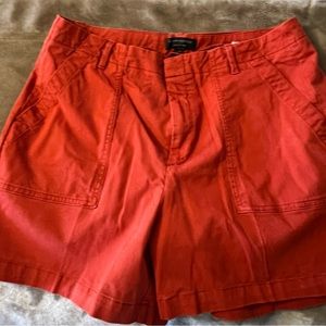 Rust/orange Banana Republic shorts 14